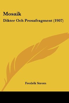 portada Mosaik: Dikter och Prosafragment (1907)