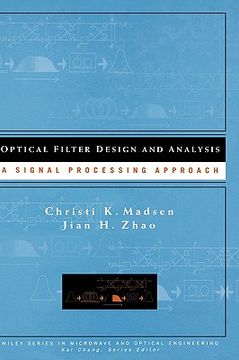 portada optical filter design and analysis: a signal processing approach (in English)