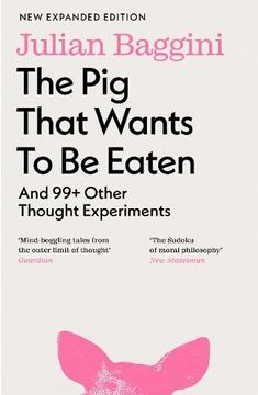 portada The pig That Wants to be Eaten (en Inglés)