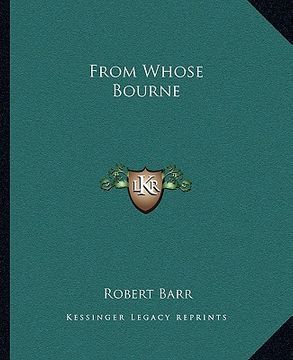 portada from whose bourne (en Inglés)