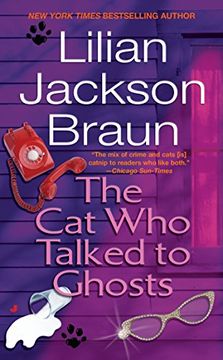portada The cat who Talked to Ghosts (a jim Qwilleran Feline Whodunnit) (en Inglés)