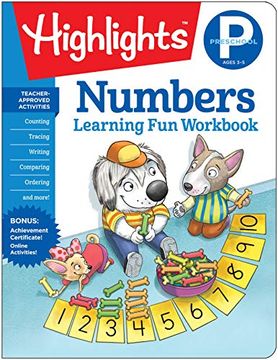 portada Preschool Numbers (Highlights(Tm) Learning fun Workbooks) (in English)