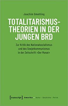 portada Totalitarismustheorien in der Jungen brd (en Alemán)