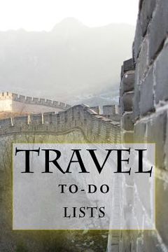 portada Travel To-Do Lists Book: Stay Organized (en Inglés)