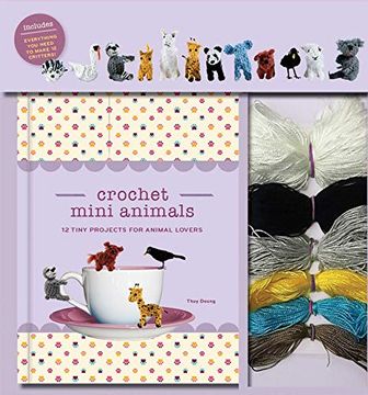 portada Crochet Mini Animals: 12 Tiny Projects for Animal Lovers (en Inglés)