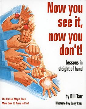 portada Now you see it, now you Don't! Lessons in Sleight of Hand (en Inglés)