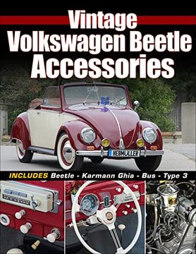 portada Vintage Volkswagen Beetle Accessories: Includes Beetle - Karmann Ghia - Bus - Type 3 (en Inglés)