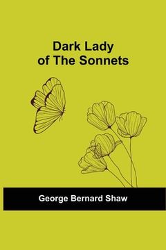 portada Dark Lady Of The Sonnets (en Inglés)