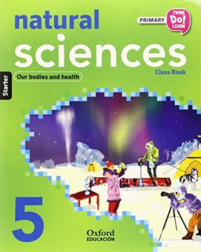 portada Think Do Learn Natural Sciences 5th Primary. Class Book Module 0 Amber (in English)