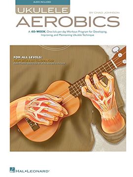 portada Ukulele Aerobics for All Levels, from Beginner to Advanced Book/Online Audio [With CD (Audio)]