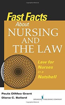 portada Fast Facts About Nursing and the Law: Law for Nurses in a Nutshell (en Inglés)