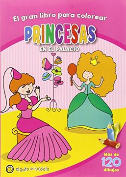 portada Gran Libro Para Colorear Princesas, el