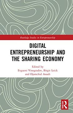 portada Digital Entrepreneurship and the Sharing Economy (Routledge Studies in Entrepreneurship) (en Inglés)