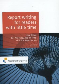 portada Report Writing for Readers with Little Time (en Inglés)