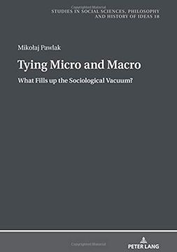 portada Tying Micro and Macro: What Fills up the Sociological Vacuum? (Studies in Social Sciences, Philosophy and History of Ideas) 