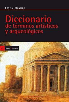 portada Diccionario De Términos Artísticos Y Arqueologicos (spanish Edition) (in Spanish)