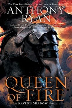 portada Queen of Fire (a Raven's Shadow Novel) (libro en Inglés)