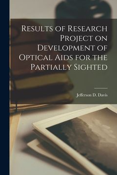 portada Results of Research Project on Development of Optical Aids for the Partially Sighted (en Inglés)