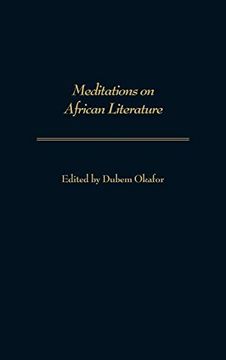 portada Meditations on African Literature (in English)