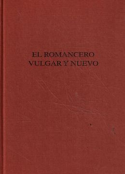 portada El Romancero Vulgar y Nuevo (in Spanish)