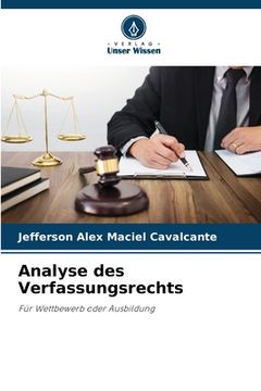 portada Analyse des Verfassungsrechts (en Alemán)