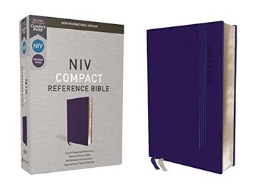 portada Holy Bible: New International Version,Leathersoft, Blue, red Letter, Reference Bible, Comfort Print (en Inglés)