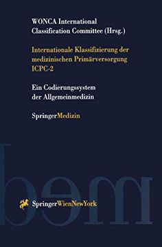 portada Internationale Klassifizierung Der Medizinischen Primärversorgung Icpc-2 (en Alemán)