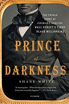 portada Prince of Darkness: The Untold Story of Jeremiah G. Hamilton, Wall Street's First Black Millionaire (en Inglés)