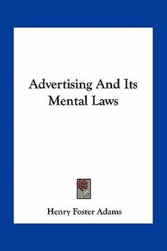 portada advertising and its mental laws (en Inglés)