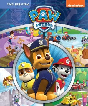 portada Nickelodeon paw Patrol: First Look and Find (in English)