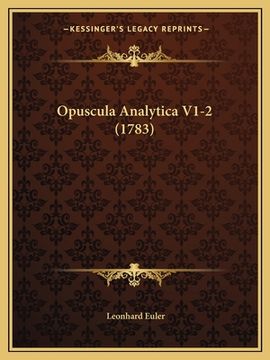 portada Opuscula Analytica V1-2 (1783) (en Latin)