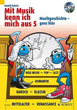 portada Mit Musik Kenn ich Mich Aus: Musikgeschichte - Ganz Klar. Band 5. Ausgabe mit cd.