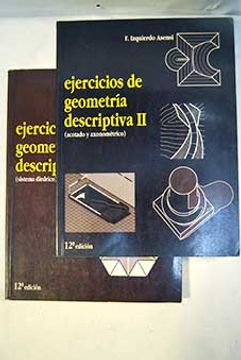 Libro Ejercicios De Geometría Descriptiva, Tomos 1 Y 2, Fernando ...