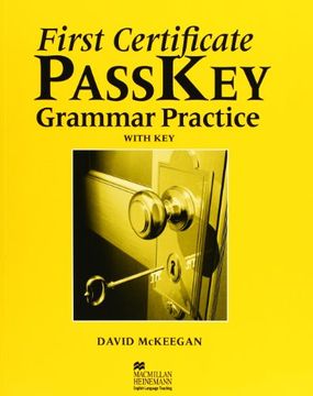 portada First Certificate Passkey: Grammar Practice with Key (English and Spanish Edition) (en Inglés)
