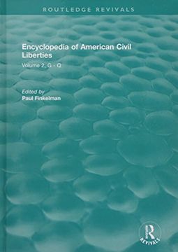 portada Routledge Revivals: Encyclopedia of American Civil Liberties (2006): Volume 2, G - Q (en Inglés)