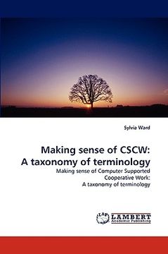 portada making sense of cscw: a taxonomy of terminology (en Inglés)