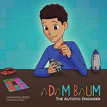 portada Adam Baum: The Autistic Engineer (Grow With Stem) (en Inglés)