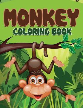 portada Monkey Coloring Book (in English)