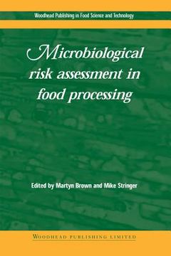 portada microbiological risk assessment in food processing (en Inglés)