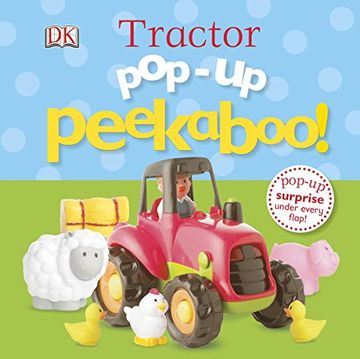 portada Pop-Up Peekaboo! Tractor: Pop-Up Surprise Under Every Flap! (en Inglés)