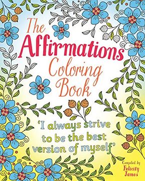 portada The Affirmations Coloring Book (en Inglés)