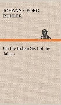 portada on the indian sect of the jainas (en Inglés)