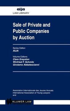 portada Sale of Private & Public Companies by Auction (en Inglés)