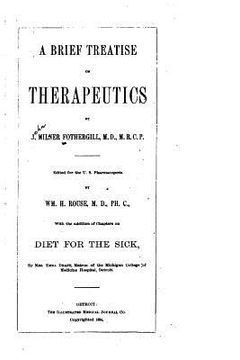 portada A Brief Treatise on Therapeutics (in English)
