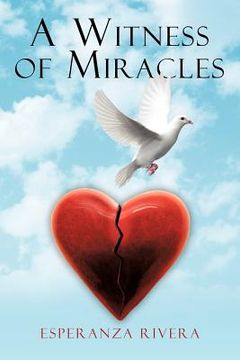 portada a witness of miracles (en Inglés)