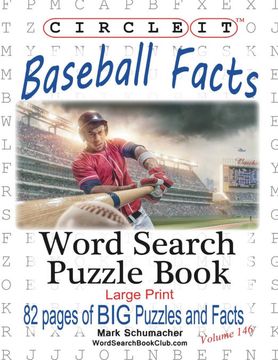portada Circle it, Baseball Facts, Word Search, Puzzle Book 