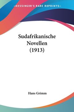 portada Sudafrikanische Novellen (1913) (in German)