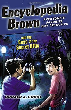 portada Encyclopedia Brown and the Case of the Secret Ufos (en Inglés)