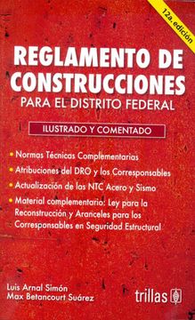 portada Reglamento de Construcciones y ley Para Reconstrucción / 12 ed.