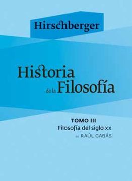 portada Historia de la Filosofia (t. Iii): Filosofia del Siglo xx